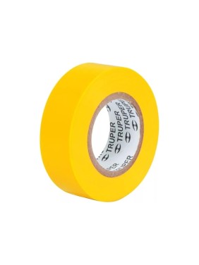Изолента Truper акрил, 9 м, ширина 19 мм, желтая M-22A 13512