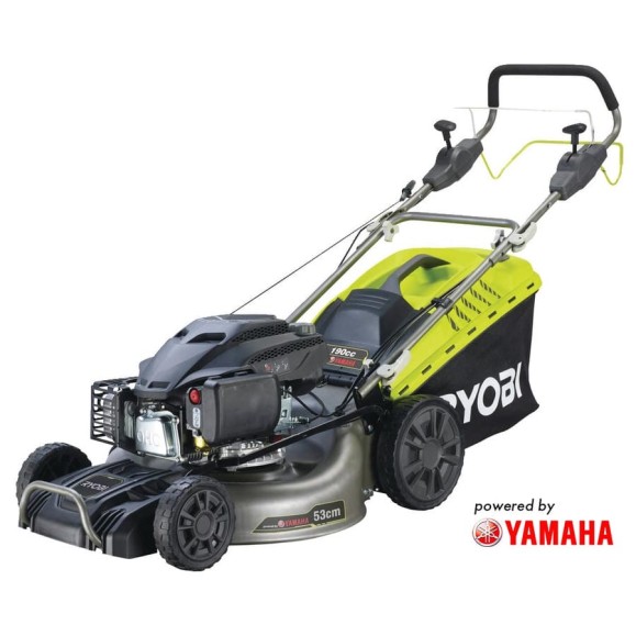 Бензиновая самоходная газонокосилка Ryobi RLM53190YV 5133003672 Бензиновая самоходная газонокосилка Ryobi RLM53190YV 5133003672