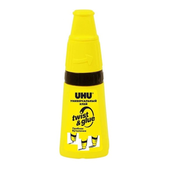 Универсальный клей UHU TWIST&GLUE 35г шт. 38580 Универсальный клей UHU TWIST&GLUE 35г шт. 38580