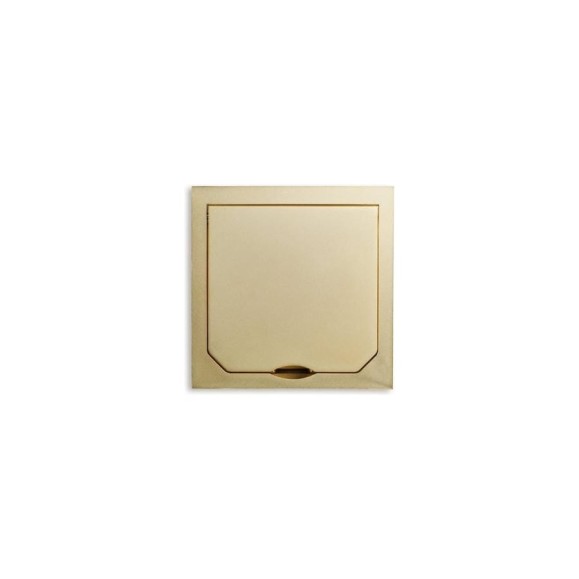 Металлическая крышка ABL золото, матовая, IP41 1471AUM