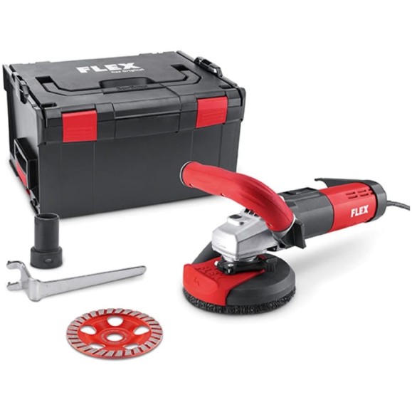 Шлифовальная машина для санационных работ FLEX LDE 15-10 125 R, Kit Turbo-Jet 479403 Шлифовальная машина для санационных работ FLEX LDE 15-10 125 R, Kit Turbo-Jet 479403