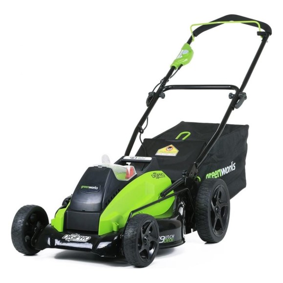 Аккумуляторная бесщеточная газонокосилка Greenworks GD40LM45 2500407 Аккумуляторная бесщеточная газонокосилка Greenworks GD40LM45 2500407