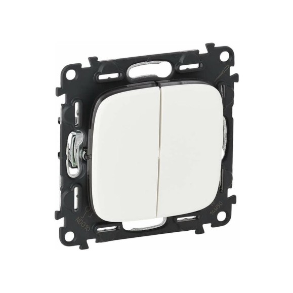 Механизм выключателя Legrand 2-кл. СП Valena Allure 10А IP20 250В Leg 752705 1180936 Механизм выключателя Legrand 2-кл. СП Valena Allure 10А IP20 250В Leg 752705 1180936