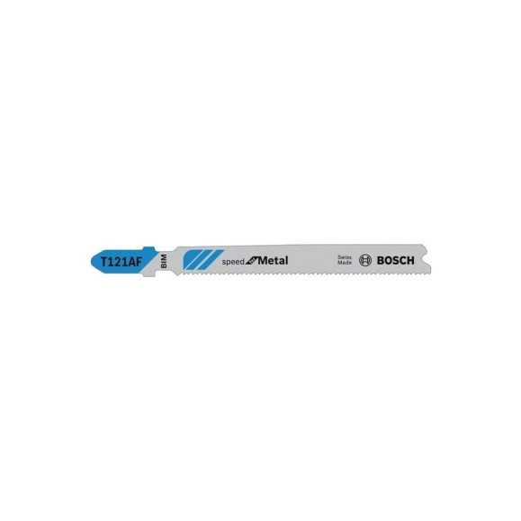 Полотно пильное T121AF Speed for Metal 5 шт. (92 мм; BIM) Bosch 2608636713