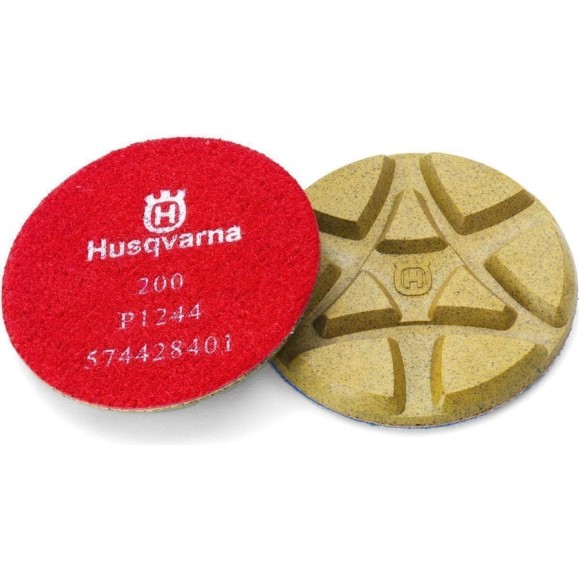 Диск полировальный P1244 (75 мм) для шлифовальных машин Husqvarna Construction 5744284-01 Диск полировальный P1244 (75 мм) для шлифовальных машин Husqvarna Construction 5744284-01