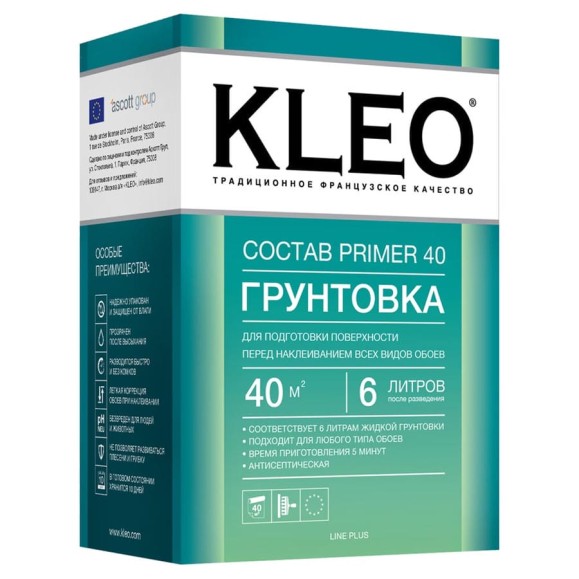 Сыпучая грунтовка KLEO 050 PRIMER 40 Сыпучая грунтовка KLEO 050 PRIMER 40