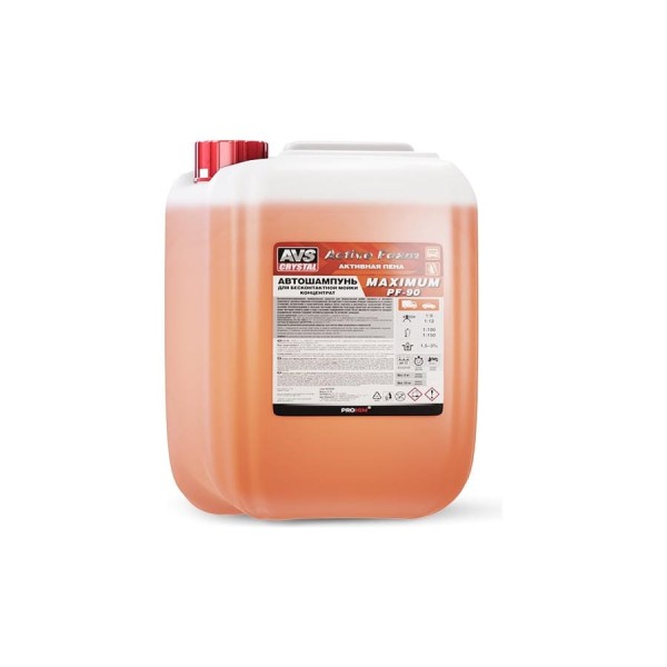 Автошампунь MAXIMUM PF-90 для бесконтактной мойки Active Foam 1:9-12 6 кг AVS A07836S