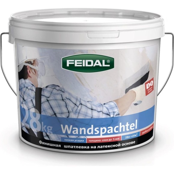 Финишная шпатлевка Wandspachtel 15 кг Feidal 20223 Финишная шпатлевка Wandspachtel 15 кг Feidal 20223