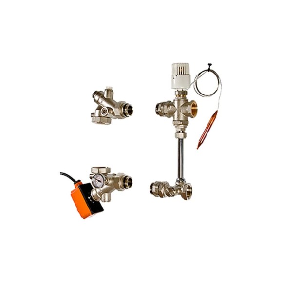 Насосно-смесительный узел (без насоса) Valtec VT.DUAL.0.130 Насосно-смесительный узел (без насоса) Valtec VT.DUAL.0.130