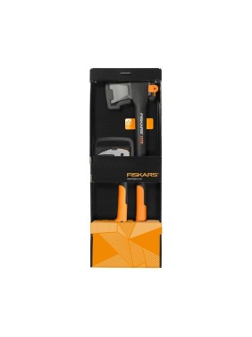 Набор: топор Fiskars X17+ багор малый ХА24 129038