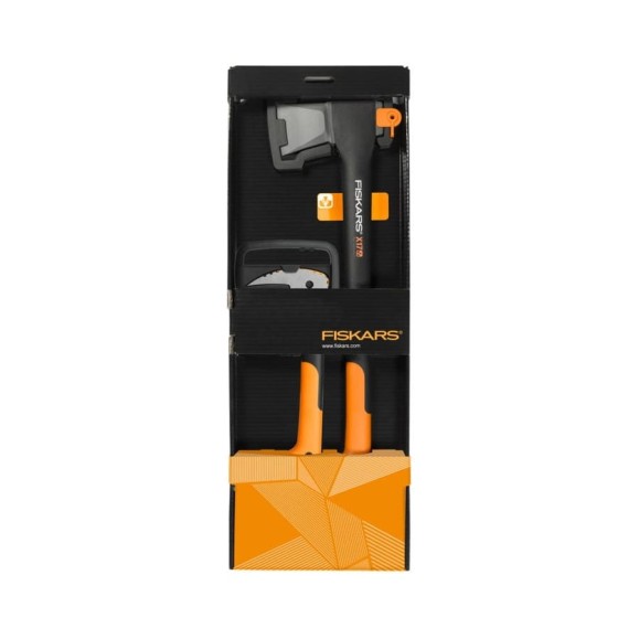 Набор: топор Fiskars X17+ багор малый ХА24 129038 Набор: топор Fiskars X17+ багор малый ХА24 129038