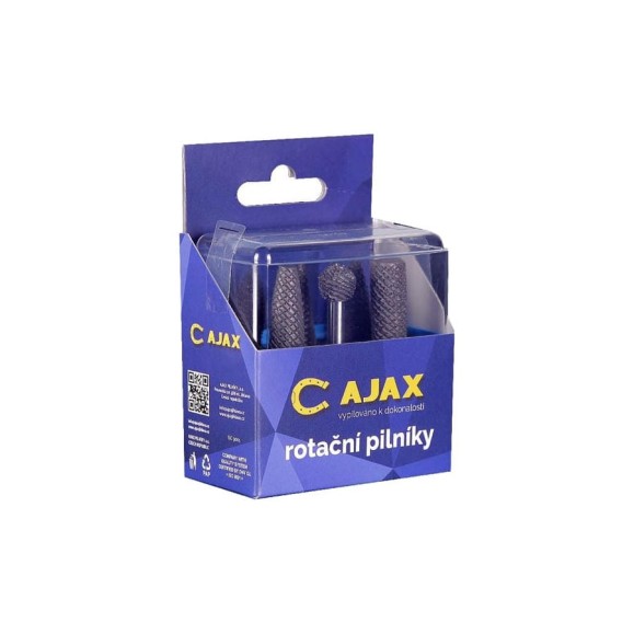 Набор бор-фрез HSS №1,5,7,8,9,10 (6 шт.) AJAX 286217997010 Набор бор-фрез HSS №1,5,7,8,9,10 (6 шт.) AJAX 286217997010