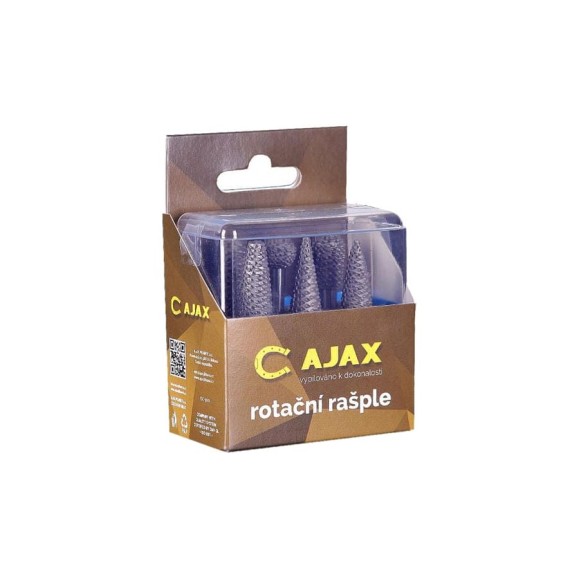 Набор бор-фрез по дереву №1,5,7,8,9,10 (6 шт.) AJAX 286221997010 Набор бор-фрез по дереву №1,5,7,8,9,10 (6 шт.) AJAX 286221997010