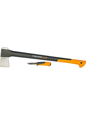 Промонабор из двух предметов Fiskars топор-колун Х21 + универсальный нож 1025436