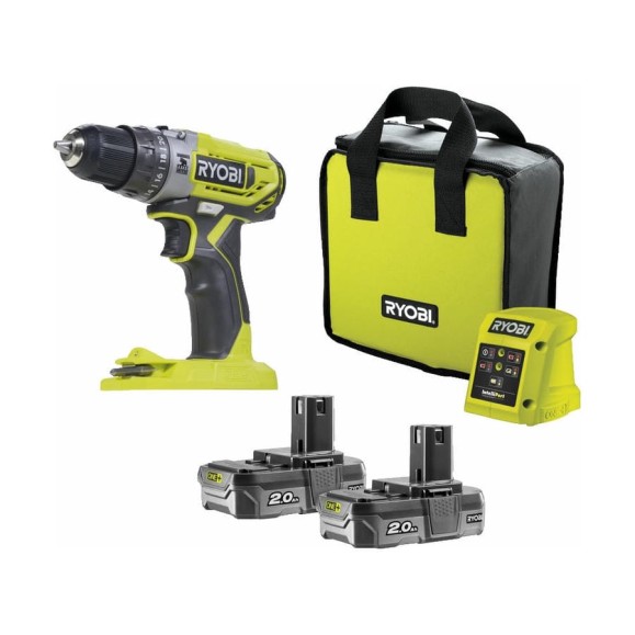 Ударная дрель-шуруповерт Ryobi ONE+ R18PD2-220S 5133004459 Ударная дрель-шуруповерт Ryobi ONE+ R18PD2-220S 5133004459