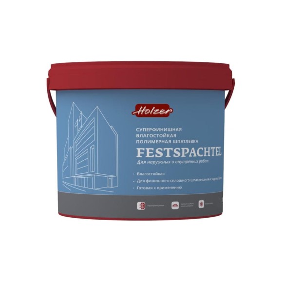 Шпатлевка Festspachtel 4 кг Holzer 2342 Шпатлевка Festspachtel 4 кг Holzer 2342
