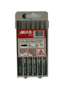 Набор пилок Т101B,T101D (6 шт.) по дереву MPS 3100-BOX-1