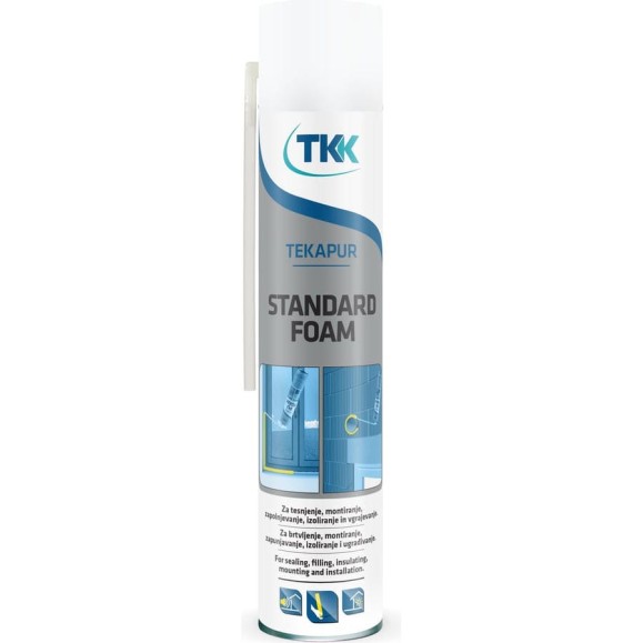Монтажная пена ТКК Tekapur Standard silver 46429 Монтажная пена ТКК Tekapur Standard silver 46429