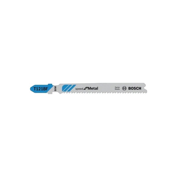 Полотно пильное T121BF Speed for Metal 25 шт. (92 мм; BIM) Bosch 2608636703