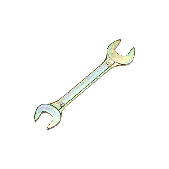 Гаечный рожковый ключ желтый цинк REXANT 13х14 мм 12-5827-2 Гаечный рожковый ключ желтый цинк REXANT 13х14 мм 12-5827-2