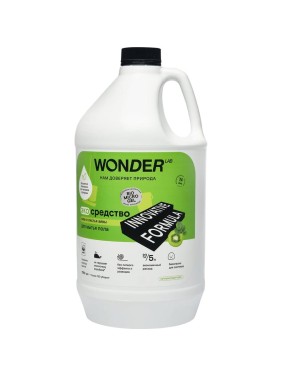 Экосредство для мытья пола WONDERLAB киви и листья айвы, 3.78 л WL3780LSC19KQ