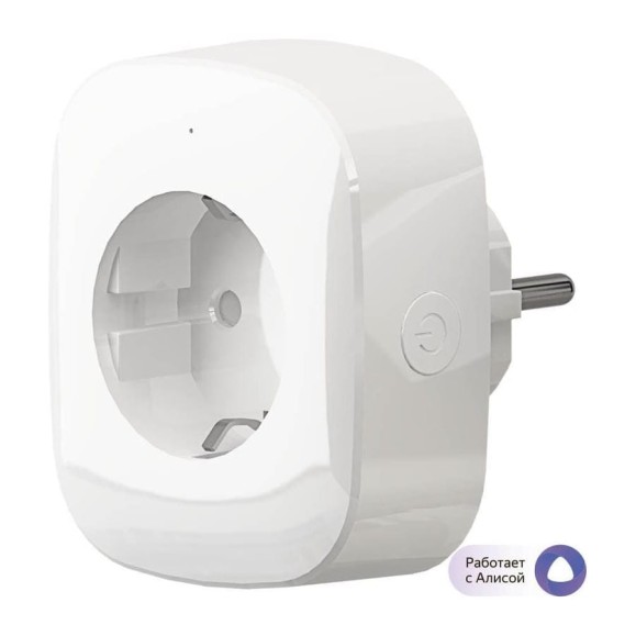 Умная розетка HIPER Wi-Fi IoT P03, WiFi 2.4 ГГц, 100-250 В, 16 А, 3.68 кВт, белая HI-P03 Умная розетка HIPER Wi-Fi IoT P03, WiFi 2.4 ГГц, 100-250 В, 16 А, 3.68 кВт, белая HI-P03