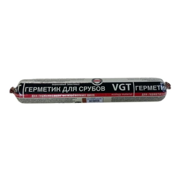 Акриловый герметик VGT мастика для срубов венге цвет 0,9 л файл-пакет 11604941 Акриловый герметик VGT мастика для срубов венге цвет 0,9 л файл-пакет 11604941