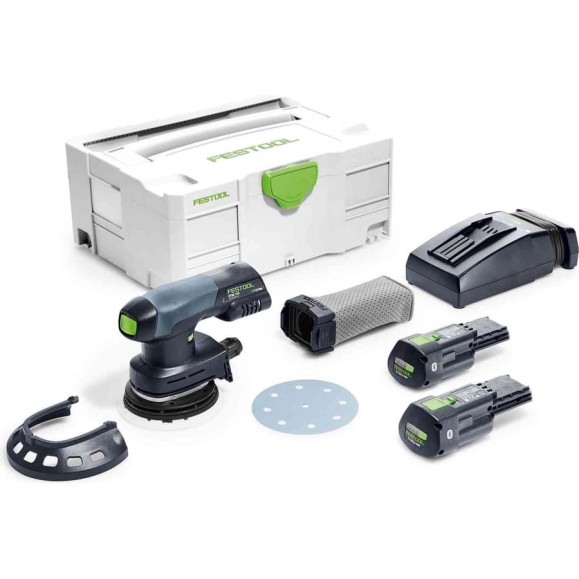 Аккумуляторная эксцентриковая шлифмашина FESTOOL ETSC 125 Li 3,1 I-Plus 575719 Аккумуляторная эксцентриковая шлифмашина FESTOOL ETSC 125 Li 3,1 I-Plus 575719
