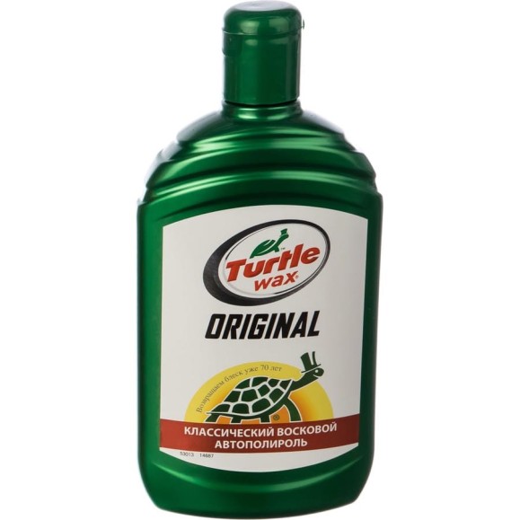 Классический восковой автополироль 500 мл Turtle Wax ORIGINAL CAR WAX 53013