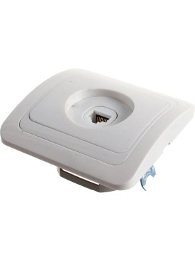 Компьютерная розетка Smartbuy RJ45 1-местная белая Марс SBE-02w-S1-RJ Компьютерная розетка Smartbuy RJ45 1-местная белая Марс SBE-02w-S1-RJ