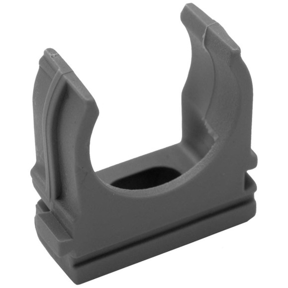 U-клипса для гофры RUCELF серая d20 00-00003799