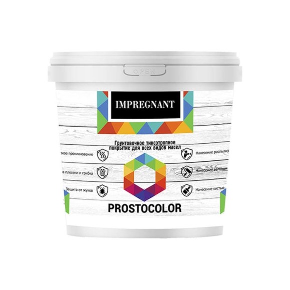 Грунт для масла ПРОСТОКОЛОР Prostocolor IMPREGNANT, 9 л 201115 Грунт для масла ПРОСТОКОЛОР Prostocolor IMPREGNANT, 9 л 201115