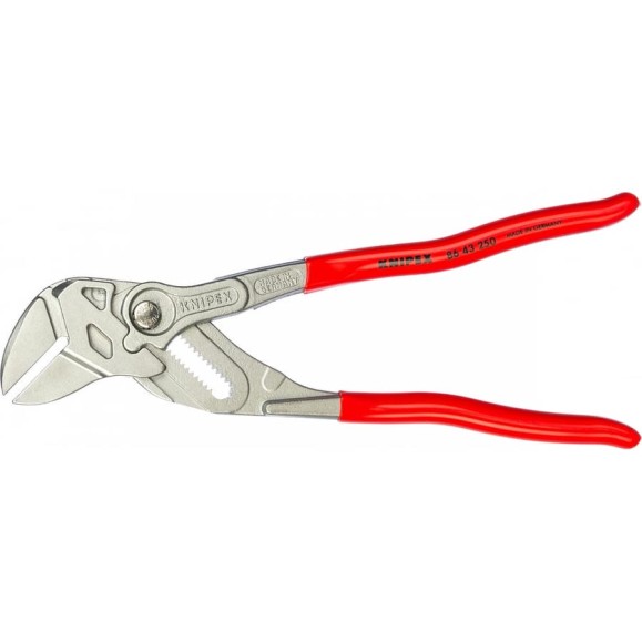 Клещи переставные - гаечный ключ 250мм KNIPEX KN-8643250 Клещи переставные - гаечный ключ 250мм KNIPEX KN-8643250