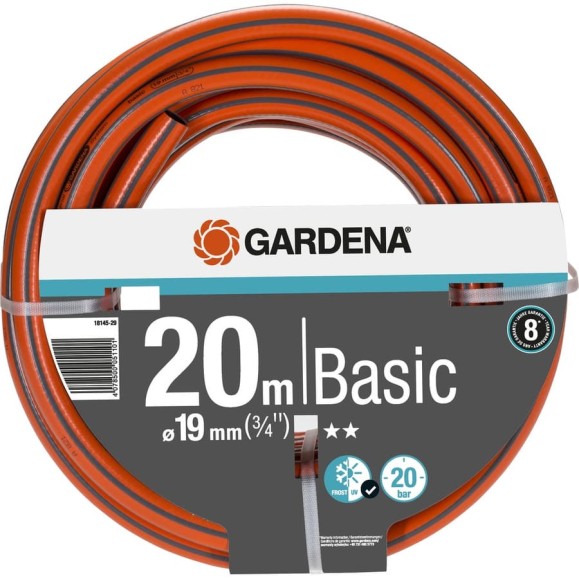 Шланг Gardena Basic, 19 мм, 20 м 18145-29.000.00 Шланг Gardena Basic, 19 мм, 20 м 18145-29.000.00