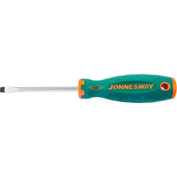 Стержневая шлицевая отвертка Jonnesway D71S6100 ANTI-SLIP GRIP, SL6.5x100 мм 49954 Стержневая шлицевая отвертка Jonnesway D71S6100 ANTI-SLIP GRIP, SL6.5x100 мм 49954