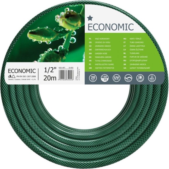 Садовый шланг Cellfast ECONOMIC 1'', 10 м 10-034
