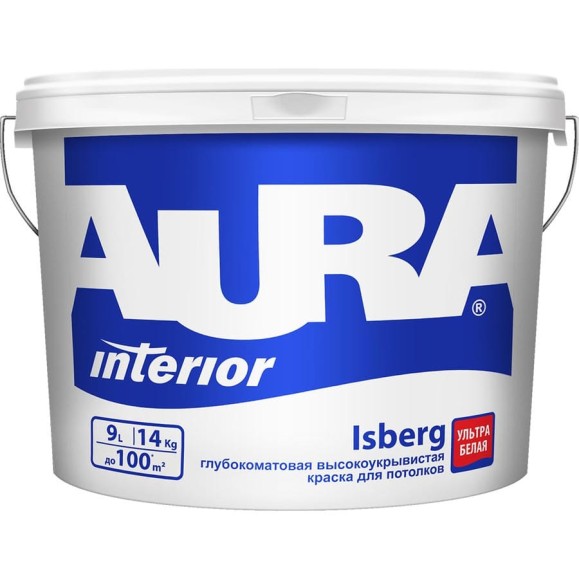 Краска Aura Isberg 9 л K0068 Краска Aura Isberg 9 л K0068