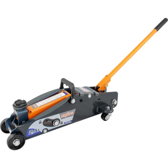 Подкатной домкрат с фиксатором в кейсе Ombra OHT225C 2.5 т 140-387 мм 55762 055762 Подкатной домкрат с фиксатором в кейсе Ombra OHT225C 2.5 т 140-387 мм 55762 055762