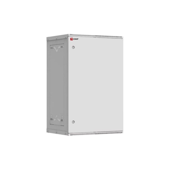 Телекоммуникационный настенный шкаф EKF 18U 600х350 дверь металл, Astra серия PROxima SQITB18M350D