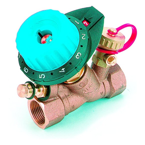 Балансировочный клапан COMAP 750R с пониженным Kv, с 1 измерительным ниппелем, с 1 дренажом 1" DN25, 0,1-5,19 7504081 Балансировочный клапан COMAP 750R с пониженным Kv, с 1 измерительным ниппелем, с 1 дренажом 1" DN25, 0,1-5,19 7504081