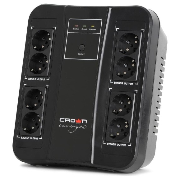 Источник бесперебойного питания CROWN CMUS-295 EURO SMART CM000003160 Источник бесперебойного питания CROWN CMUS-295 EURO SMART CM000003160