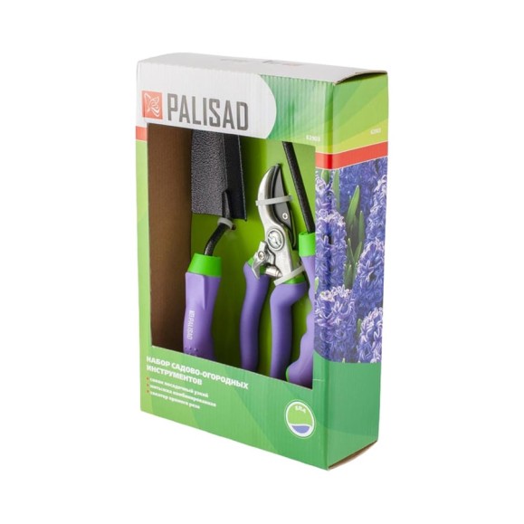 Набор инструмента с секатором PALISAD обрезиненная рукоятка 62903 Набор инструмента с секатором PALISAD обрезиненная рукоятка 62903
