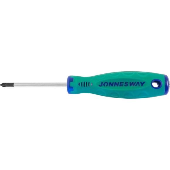 Отвертка стержневая крестовая Jonnesway D71P175 ANTI-SLIP GRIP, PH1x75 мм 49950 Отвертка стержневая крестовая Jonnesway D71P175 ANTI-SLIP GRIP, PH1x75 мм 49950