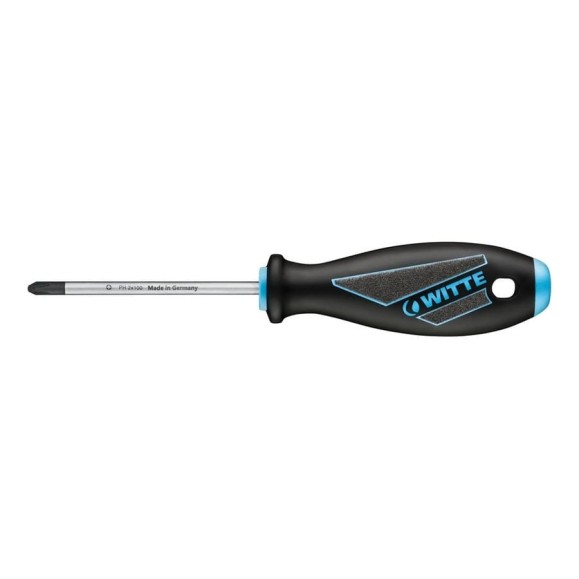Крестовая отвертка WITTE MAXX plus PZ2 6х100 мм 630452016 Крестовая отвертка WITTE MAXX plus PZ2 6х100 мм 630452016