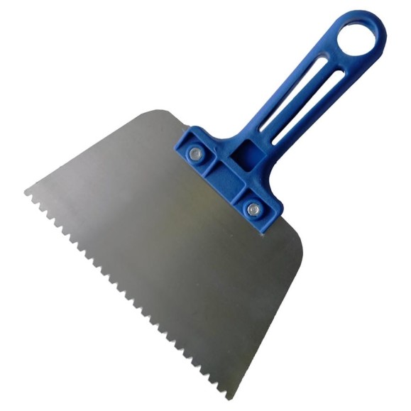 Зубчатый шпатель для клея В3 180мм Jettools 180200-В3 Зубчатый шпатель для клея В3 180мм Jettools 180200-В3