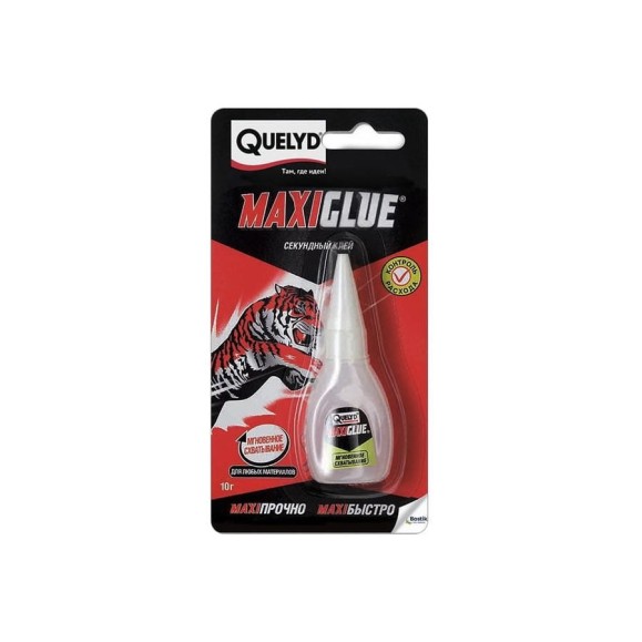 Секундный клей Quelyd Maxi glue флакон 10 г R161361 тов-142306 Секундный клей Quelyd Maxi glue флакон 10 г R161361 тов-142306