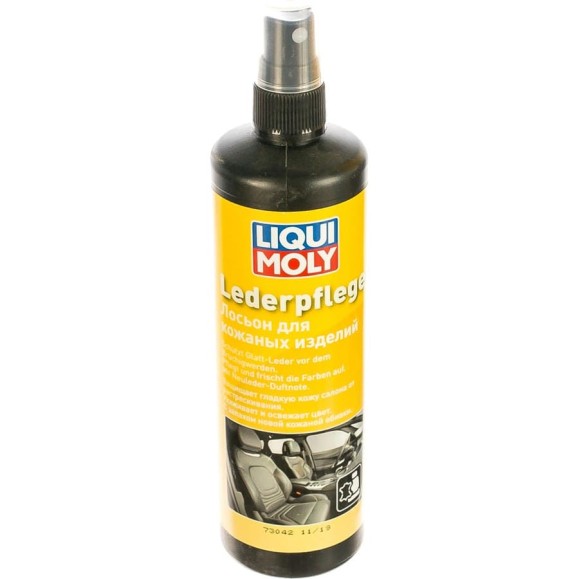 Лосьон для кожаных изделий 0,25л LIQUI MOLY Leder-Pflege 7631 Лосьон для кожаных изделий 0,25л LIQUI MOLY Leder-Pflege 7631