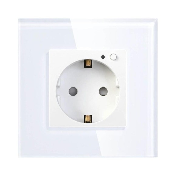 Умная розетка HIPER WiFi 2.4 ГГц, 100-250 В, 16 А, 3.8 кВт, ЕВРО Shuko, 1 модуль, белая HDY-OW01 Умная розетка HIPER WiFi 2.4 ГГц, 100-250 В, 16 А, 3.8 кВт, ЕВРО Shuko, 1 модуль, белая HDY-OW01