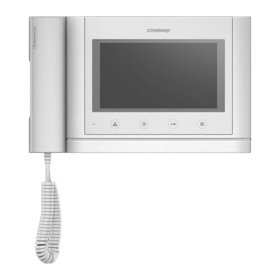 Цветной видеодомофон COMMAX белый CDV-704MHA