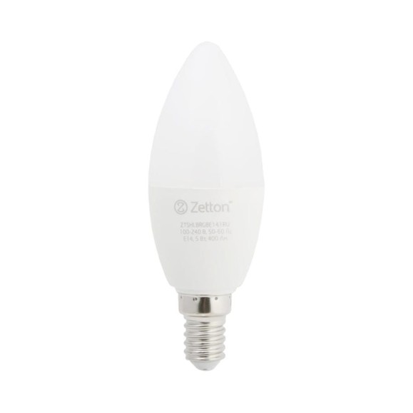 Умная лампа Zetton LED RGBW Wi-Fi Bulb E14 5Вт ZTSHLBRGBE141RU Умная лампа Zetton LED RGBW Wi-Fi Bulb E14 5Вт ZTSHLBRGBE141RU